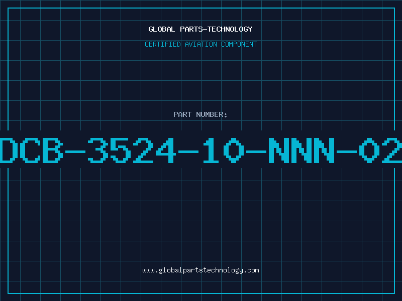 Aviation Part DCB-3524-10-NNN-02
