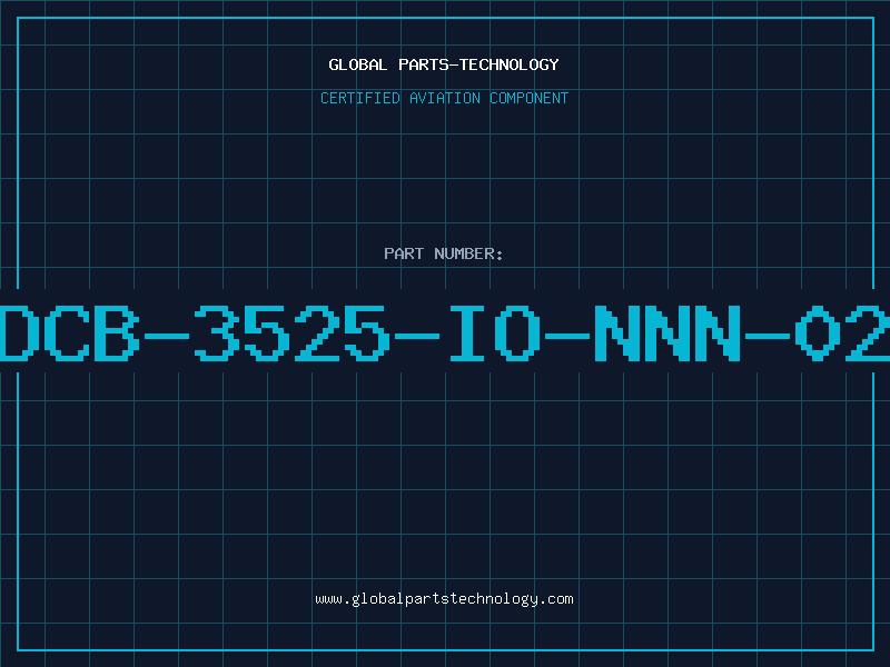 Aviation Part DCB-3525-IO-NNN-02