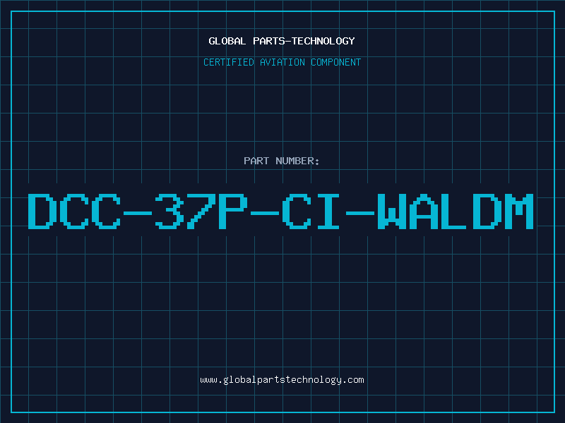 Aviation Part DCC-37P-CI-WALDM
