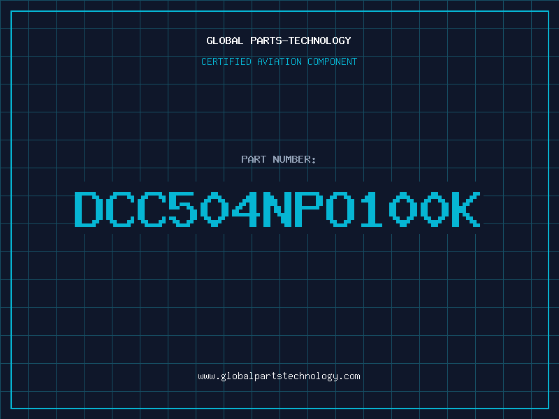Aviation Part DCC504NPO100K