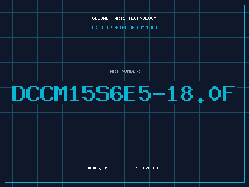 Aviation Part DCCM15S6E5-18.0F