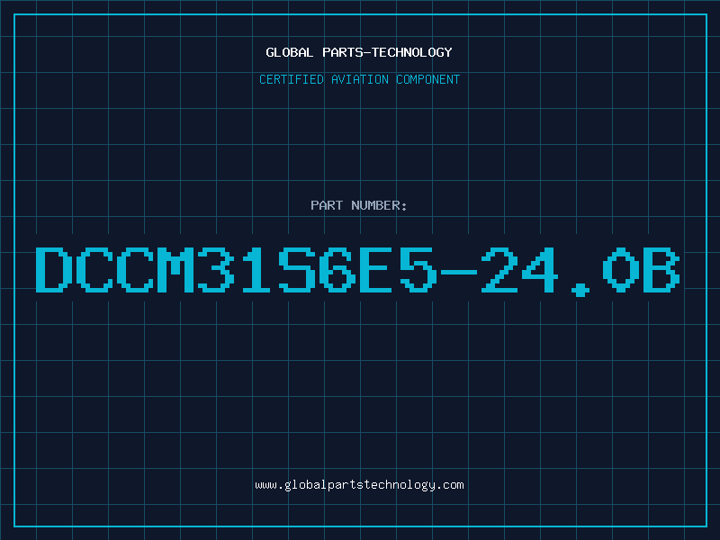 Aviation Part DCCM31S6E5-24.0B