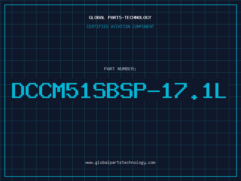 Aviation Part DCCM51SBSP-17.1L