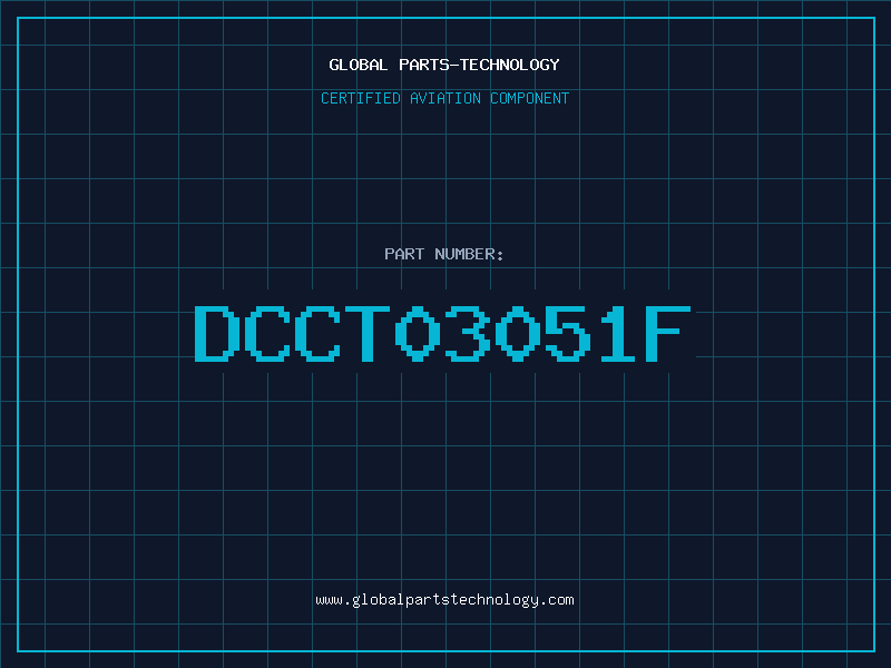 Aviation Part DCCT03051F