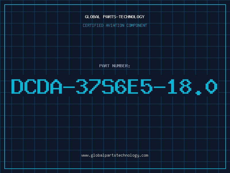Aviation Part DCDA-37S6E5-18.0