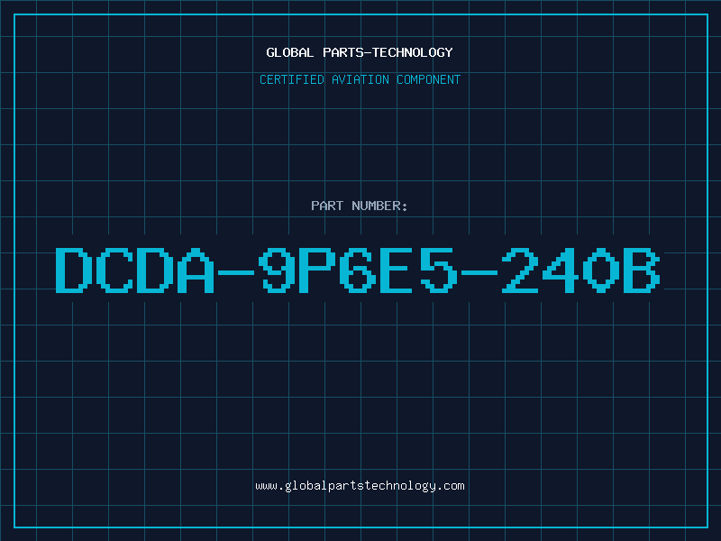 Aviation Part DCDA-9P6E5-240B