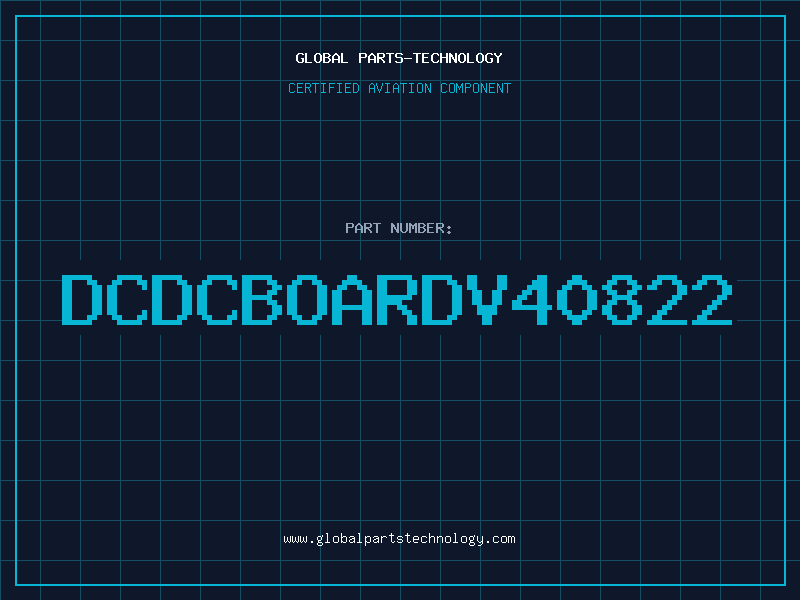 Aviation Part DCDCBOARDV40822