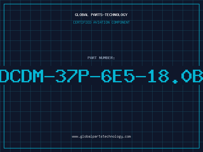Aviation Part DCDM-37P-6E5-18.0B