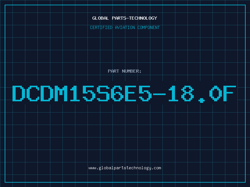 Aviation Part DCDM15S6E5-18.0F