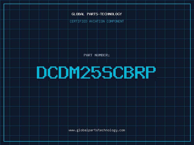 Aviation Part DCDM25SCBRP