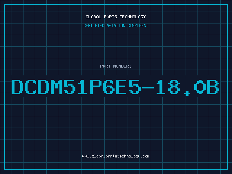 Aviation Part DCDM51P6E5-18.0B