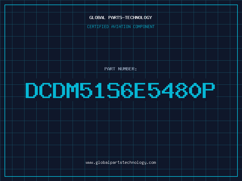 Aviation Part DCDM51S6E5480P