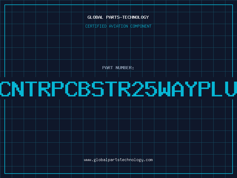 Aviation Part DCNTRPCBSTR25WAYPLUG