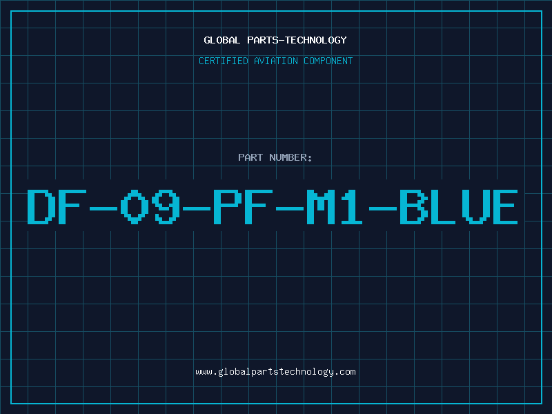 Aviation Part DF-09-PF-M1-BLUE