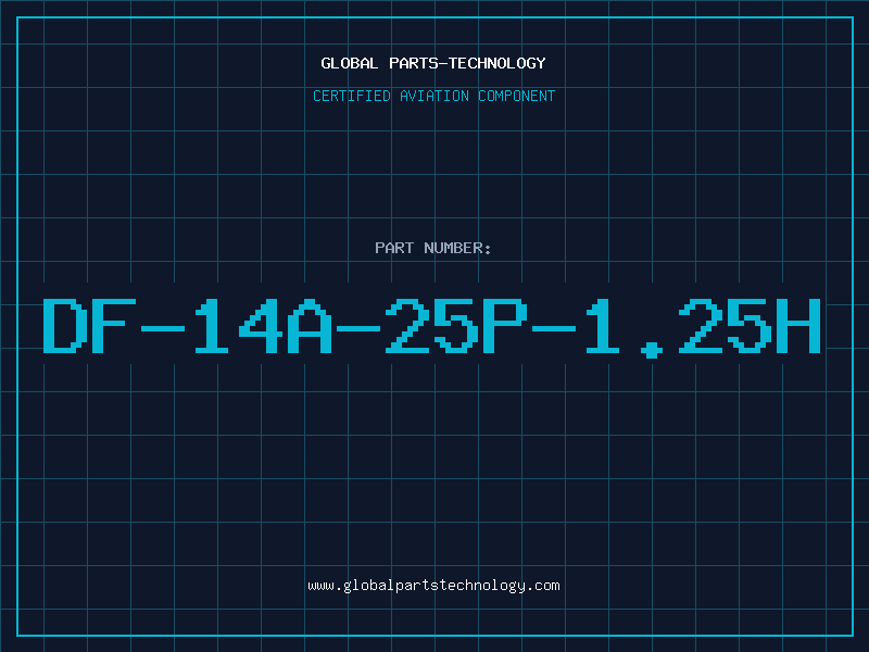 Aviation Part DF-14A-25P-1.25H