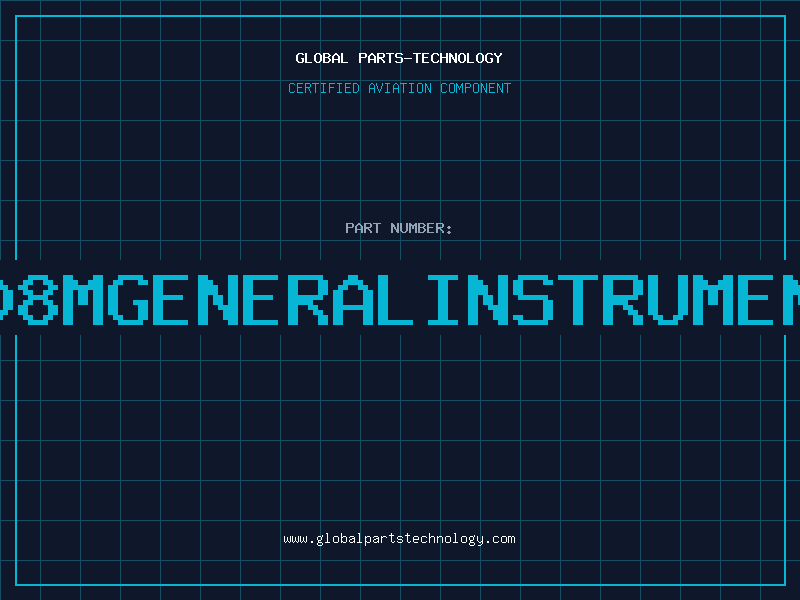 Aviation Part DF08MGeneralInstruments