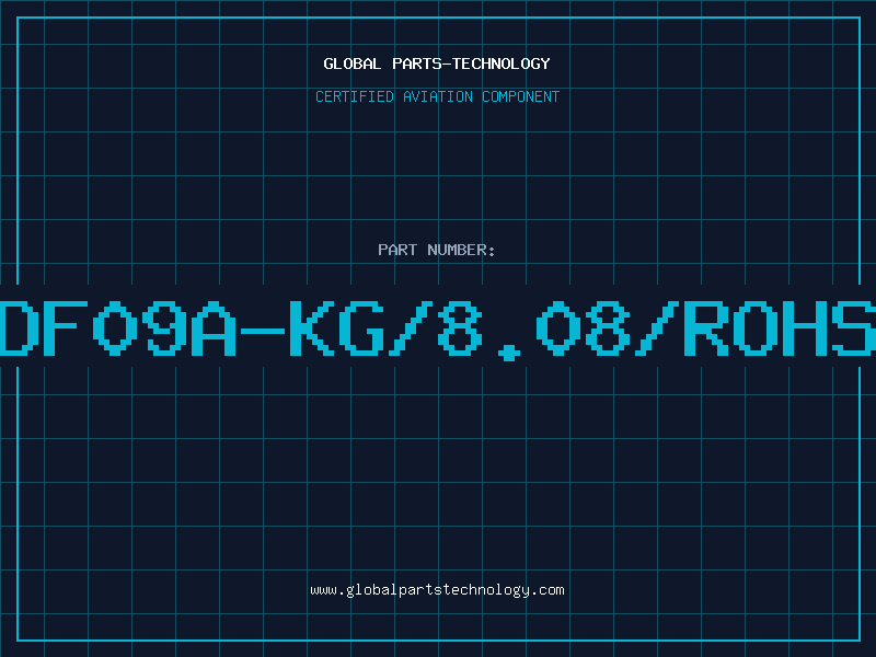 Aviation Part DF09A-KG/8.08/ROHS