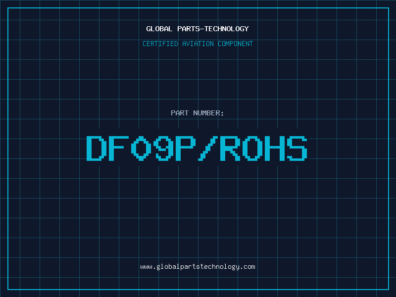 Aviation Part DF09P/ROHS