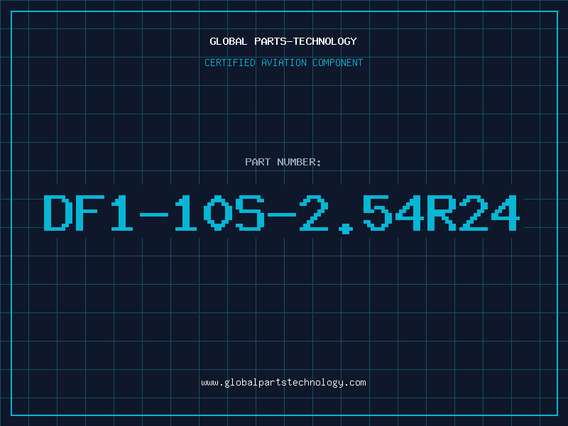 Aviation Part DF1-10S-2.54R24