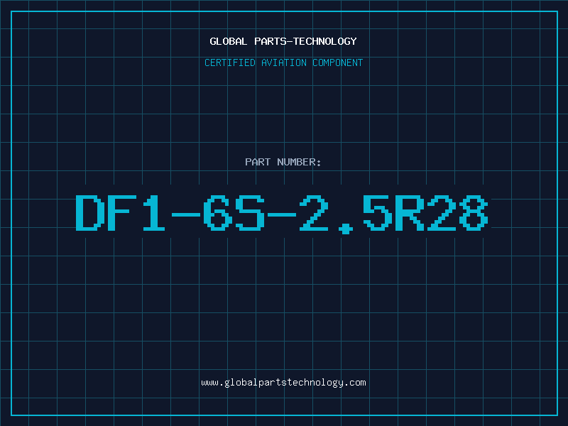 Aviation Part DF1-6S-2.5R28