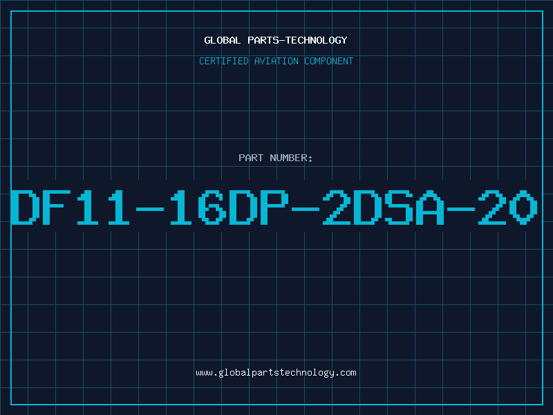 Aviation Part DF11-16DP-2DSA-20