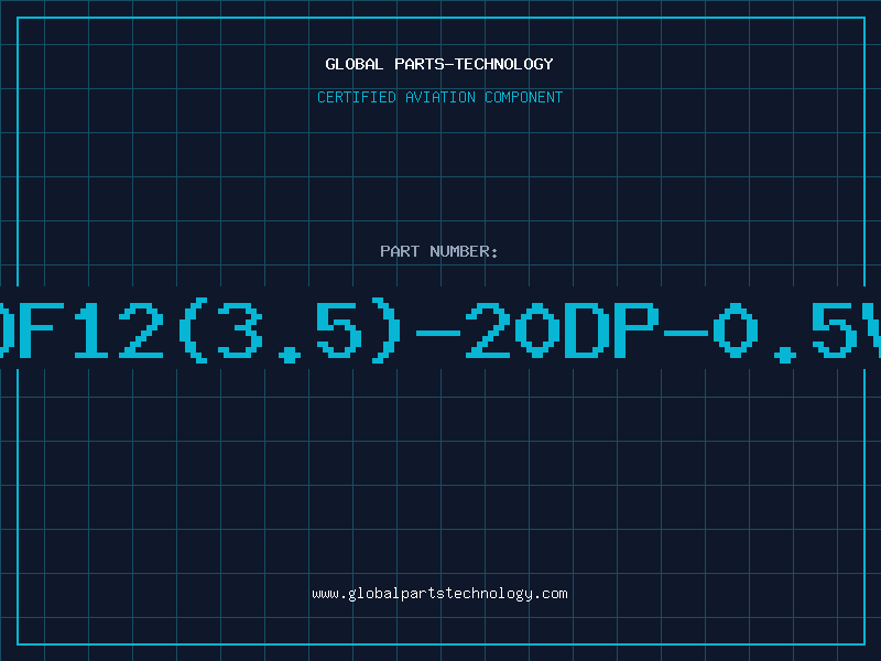 Aviation Part DF12(3.5)-20DP-0.5V