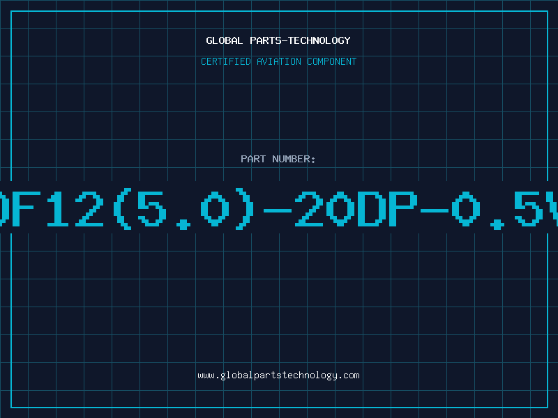 Aviation Part DF12(5.0)-20DP-0.5V