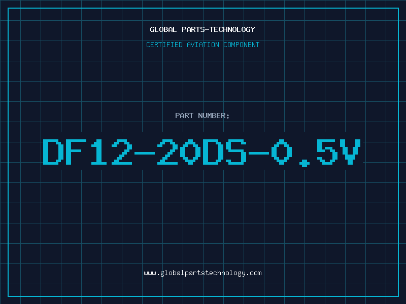 Aviation Part DF12-20DS-0.5V