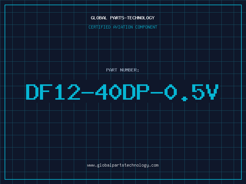 Aviation Part DF12-40DP-0.5V