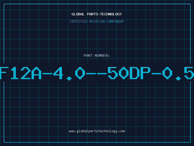 Aviation Part DF12A-4.0--50DP-0.5V