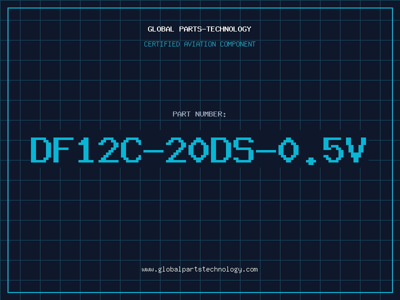 Aviation Part DF12C-20DS-0.5V