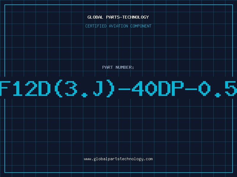 Aviation Part DF12D(3.J)-40DP-0.5V