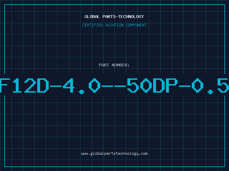 Aviation Part DF12D-4.0--50DP-0.5V
