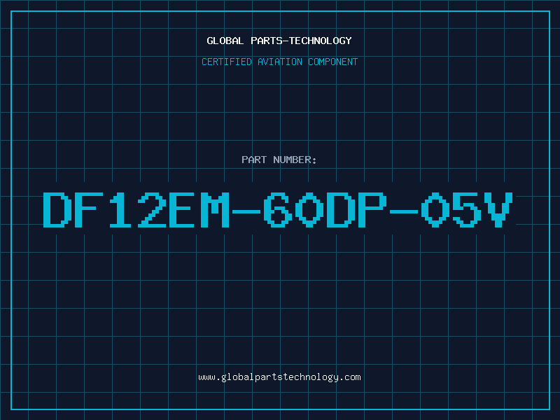 Aviation Part DF12EM-60DP-05V