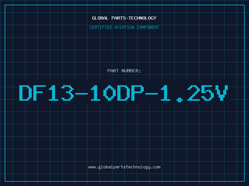 Aviation Part DF13-10DP-1.25V
