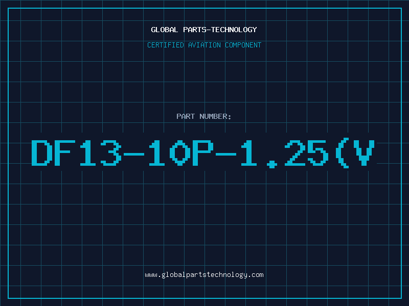 Aviation Part DF13-10P-1.25V