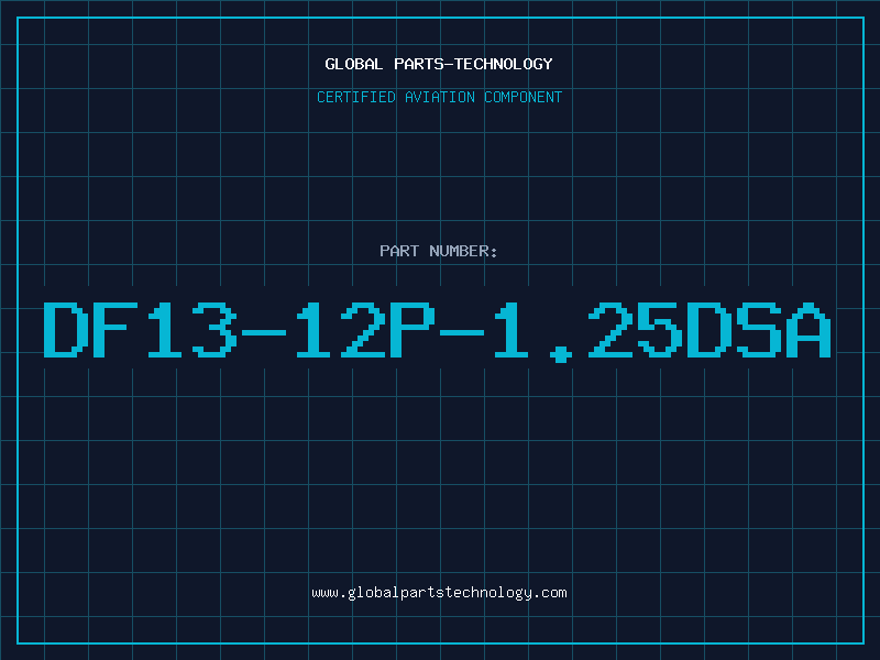 Aviation Part DF13-12P-1.25DSA