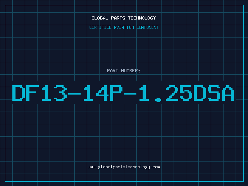 Aviation Part DF13-14P-1.25DSA