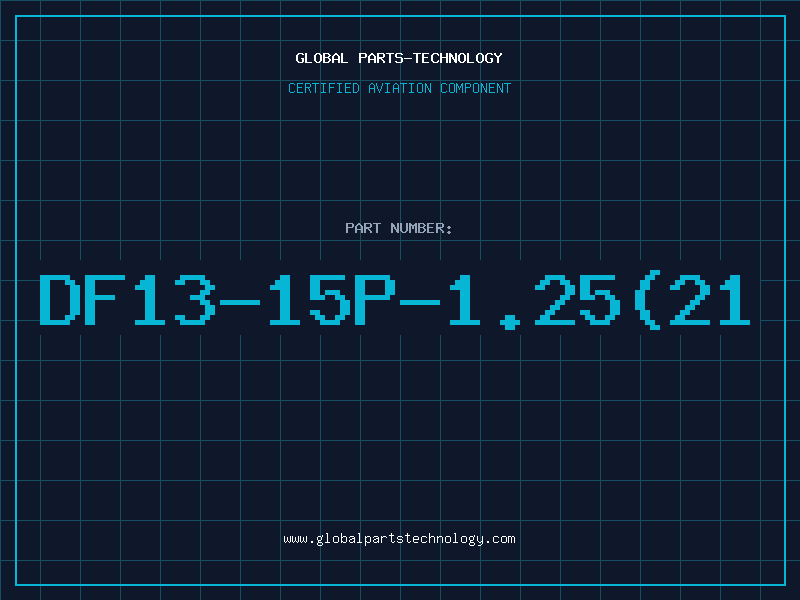 Aviation Part DF13-15P-1.25(21
