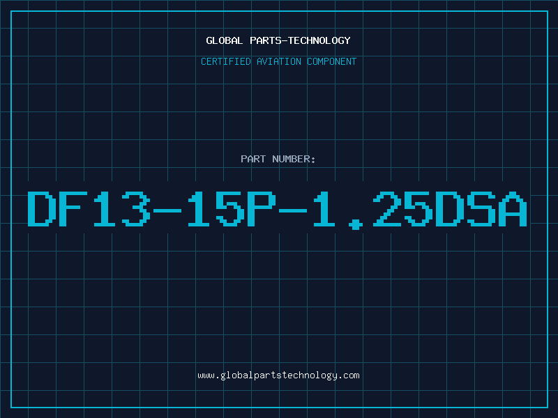 Aviation Part DF13-15P-1.25DSA
