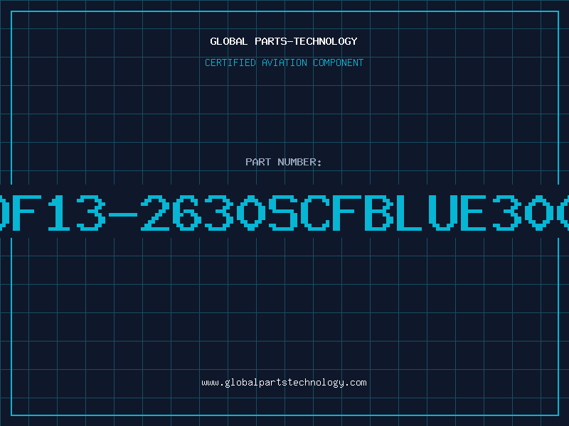 Aviation Part DF13-2630SCFBLUE300