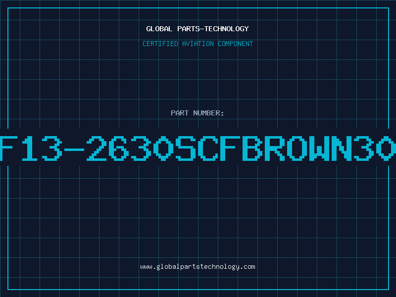 Aviation Part DF13-2630SCFBROWN300