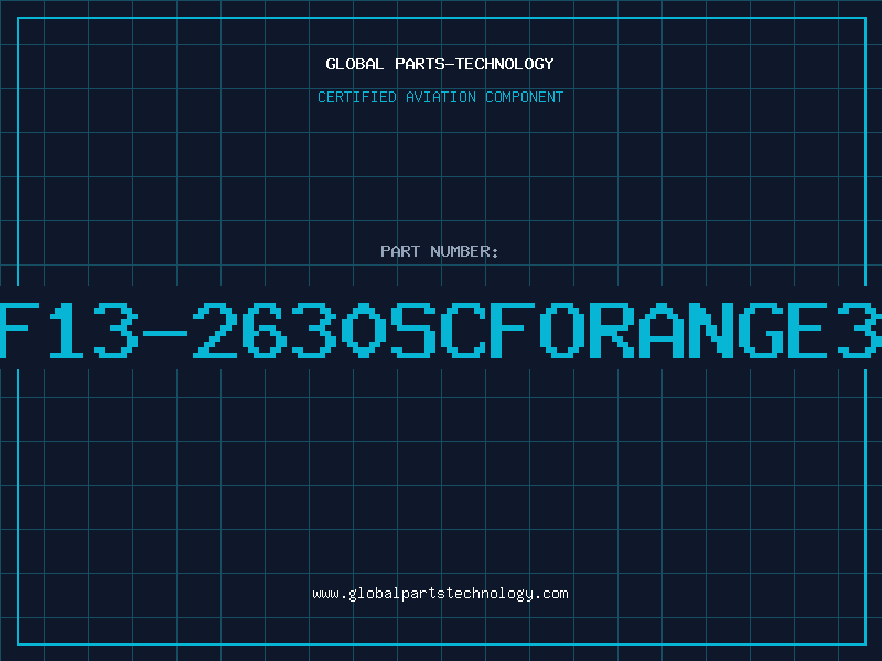 Aviation Part DF13-2630SCFORANGE30