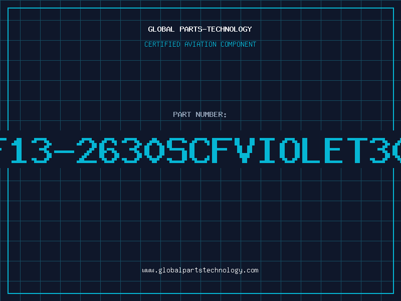 Aviation Part DF13-2630SCFVIOLET300