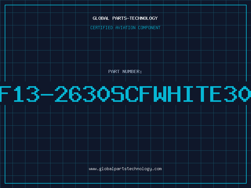Aviation Part DF13-2630SCFWHITE300
