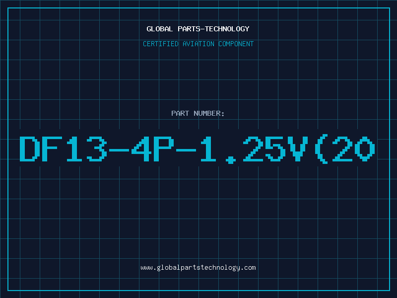 Aviation Part DF13-4P-1.25V(20