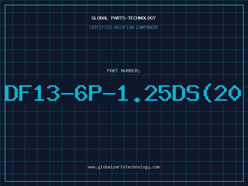 Aviation Part DF13-6P-1.25DS(20