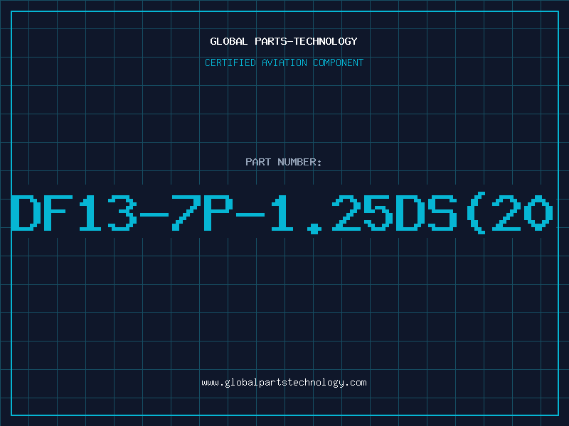 Aviation Part DF13-7P-1.25DS(20