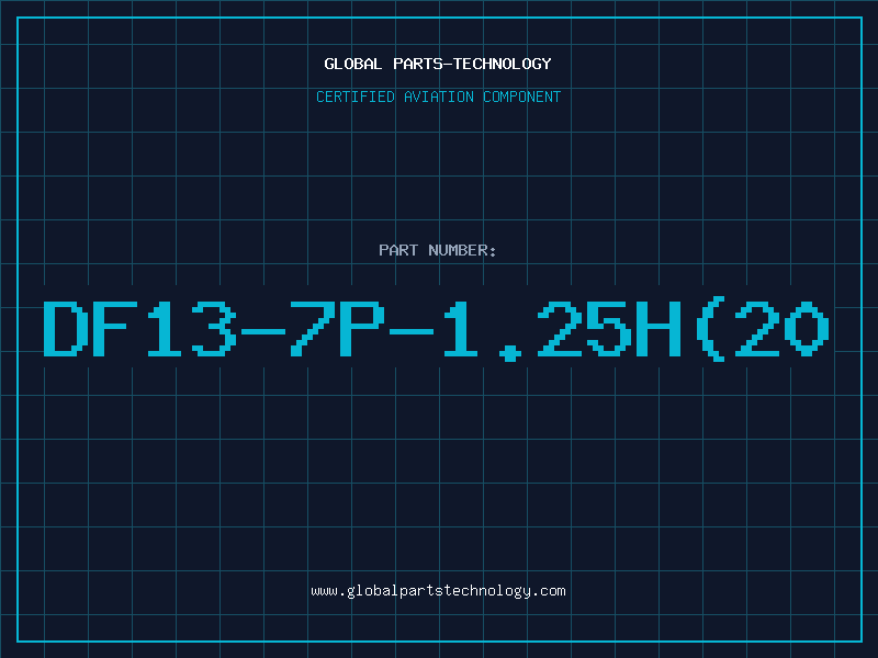 Aviation Part DF13-7P-1.25H(20