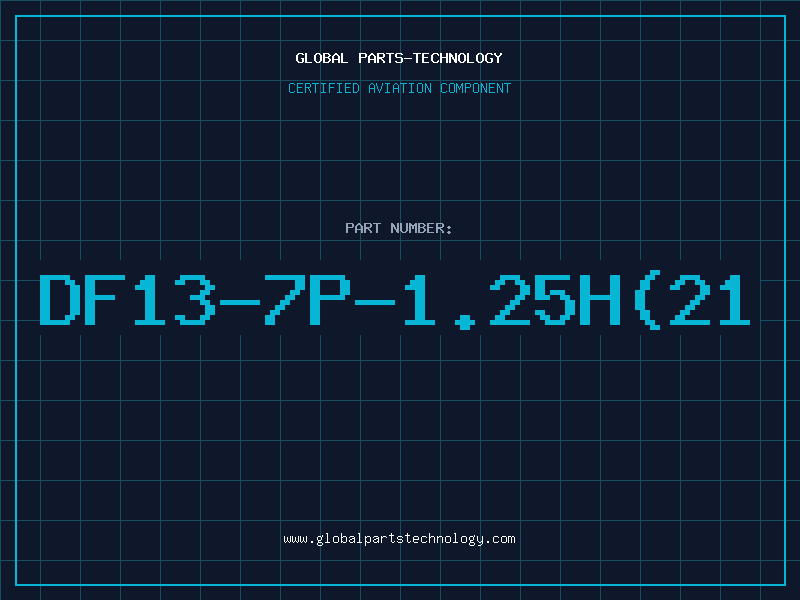 Aviation Part DF13-7P-1.25H(21